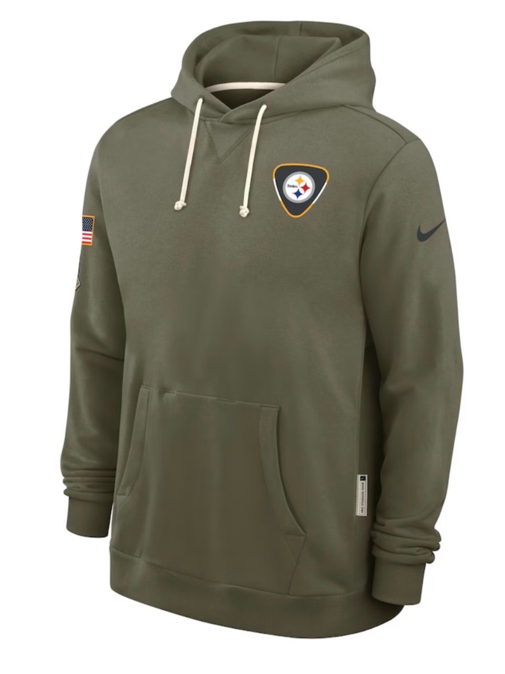 Nike Pittsburgh Steelers 2025 Salute to Service Sideline Hoodie Men's Size XXL